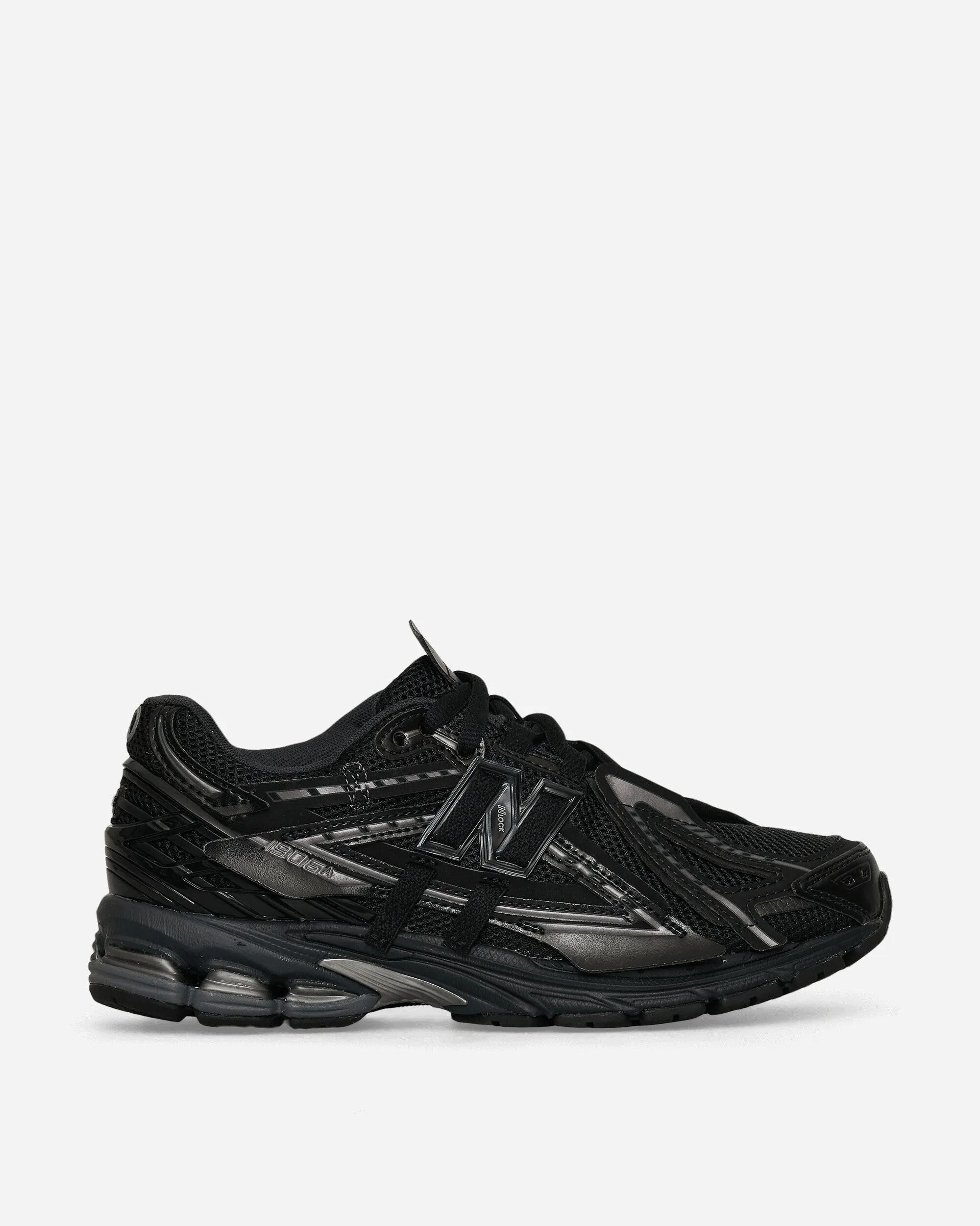 1906A Sneakers Schwarz / Dunkelmetallic Silber / Phantom
