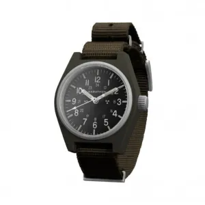 34mm Salbeigrüne Universelle Mechanische (GPM) Nylon DEFSTAN Armbanduhr