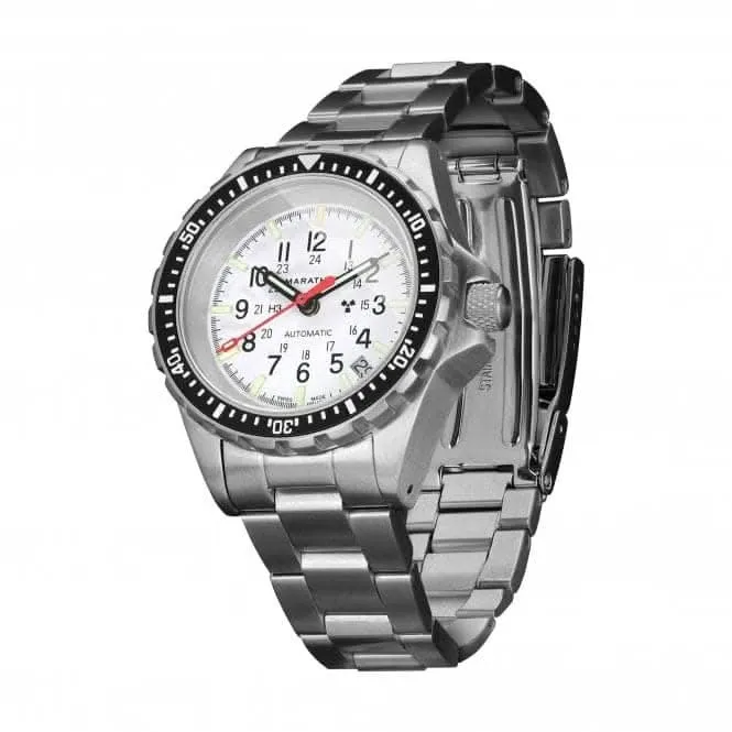 36mm Arctic Edition Medium Taucheruhr Automatik (MSAR Auto) Edelstahl-Armbanduhr