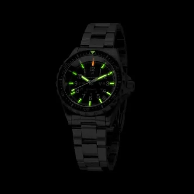 36 mm mittelgroße Taucheruhr Automatik (MSAR Auto) Edelstahl-Armbanduhr