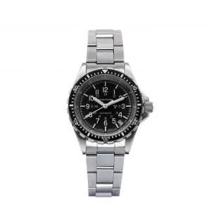 36 mm mittelgroße Taucheruhr Automatik (MSAR Auto) Edelstahl-Armbanduhr