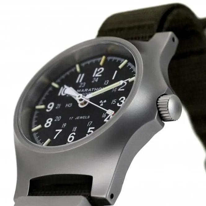 36 mm Offiziersuhr mit mechanischem Aufzug (GPM) aus ballistischem Nylon