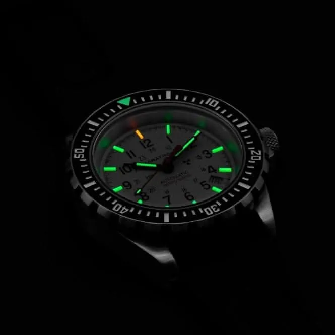 41mm Arctic Edition Große Taucheruhr Automatik (GSAR) Edelstahl-Armbanduhr