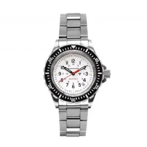 41mm Arctic Edition Große Taucheruhr Quartz (TSAR) Edelstahl Armbanduhr