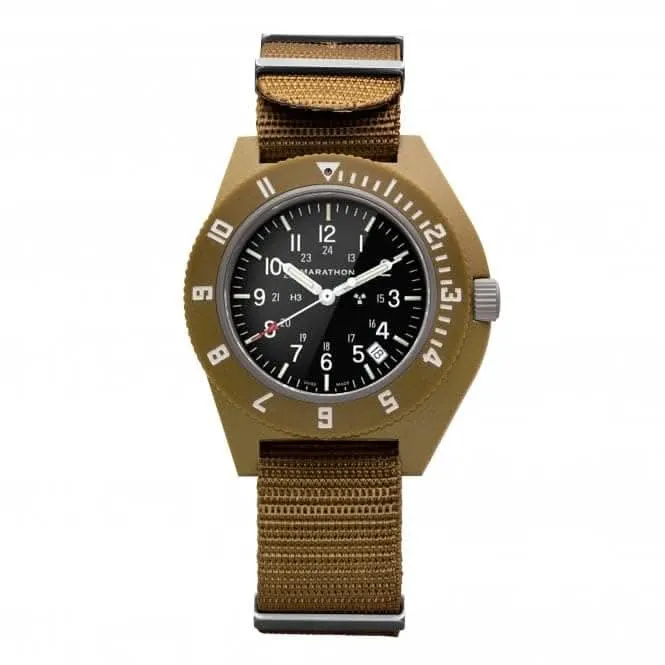 41 mm Desert Tan Pilot's Navigator Datum Nylon DEFSTAN Uhr