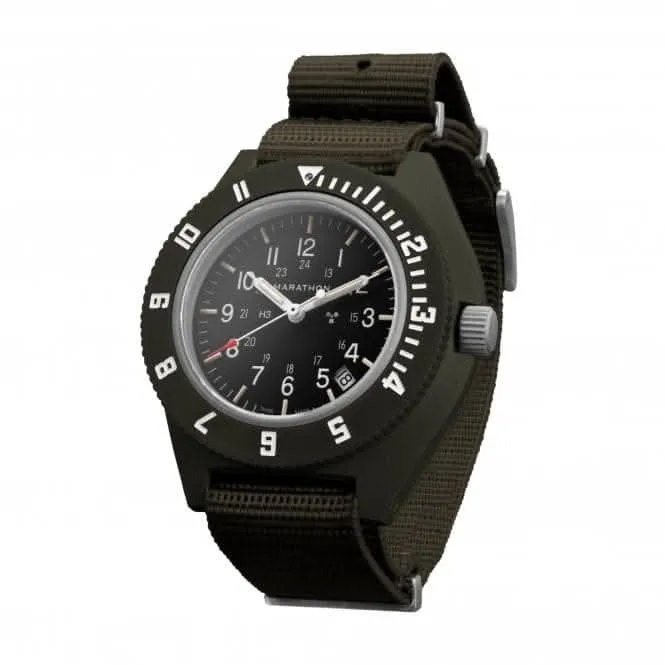 41 mm salbeigrüne Pilot's Navigator Datum Nylon DEFSTAN Uhr