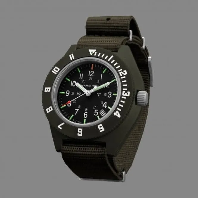 41 mm salbeigrüne Pilot's Navigator Datum Nylon DEFSTAN Uhr