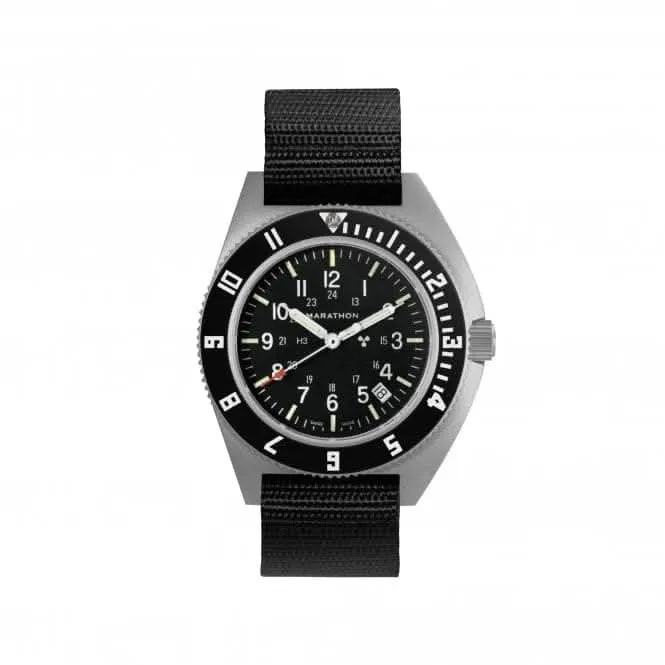 41mm Stahl Navigator Datum (SSNAV-D) Ballistische Nylon Armbanduhr