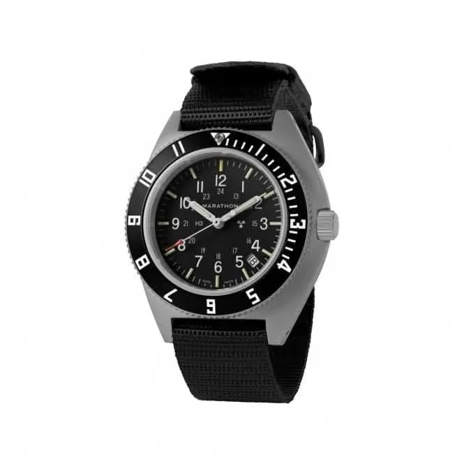 41mm Stahl Navigator Datum (SSNAV-D) Ballistische Nylon Armbanduhr