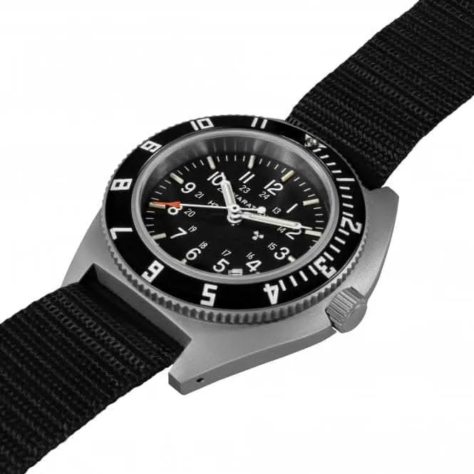 41mm Stahl Navigator Datum (SSNAV-D) Ballistische Nylon Armbanduhr