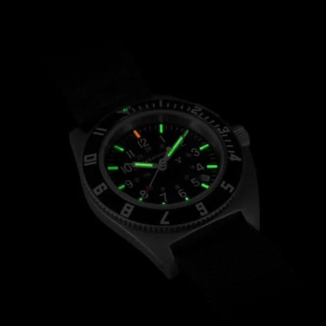 41mm Stahl Navigator Datum (SSNAV-D) Nylon DEFSTAN Armbanduhr