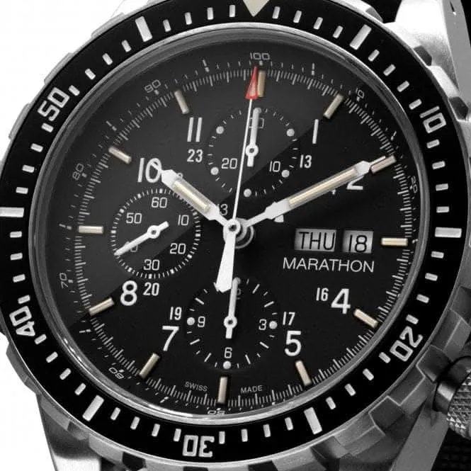 46 mm Jumbo Taucher-Pilot Automatik-Chronograph (CSAR) Uhr