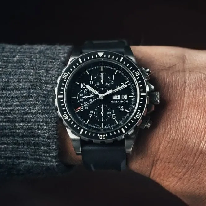 46 mm Jumbo Taucher-Pilot Automatik-Chronograph (CSAR) Uhr