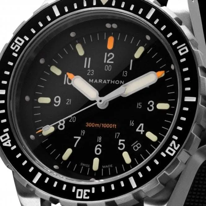 46mm Jumbo Taucher-Quarz (JSAR) Edelstahl-Armbanduhr