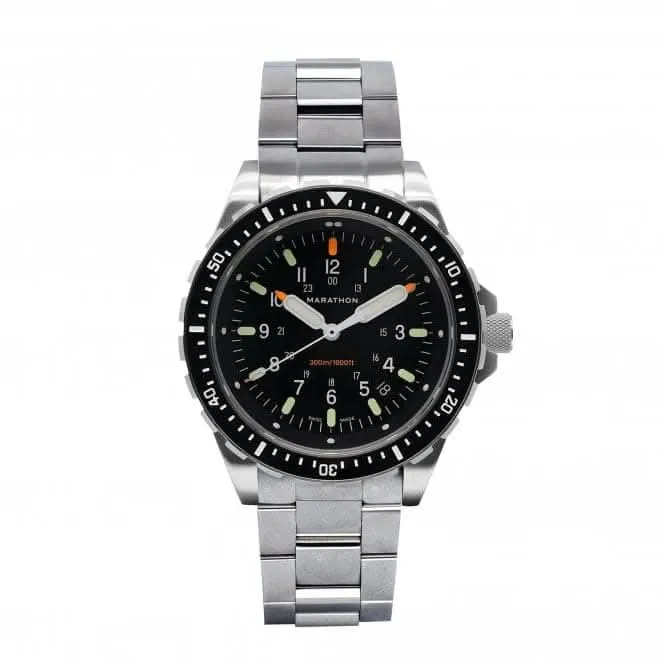 46mm Jumbo Taucher-Quarz (JSAR) Edelstahl-Armbanduhr