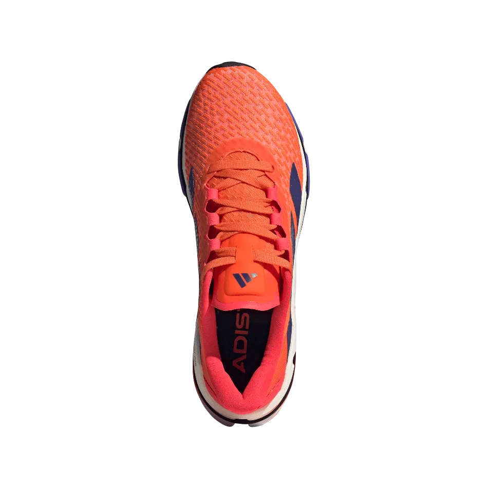 Adidas Adistar BYD M Herren-Laufschuhe in Impact Orange/Lucid Blue/Lucid Red SS25