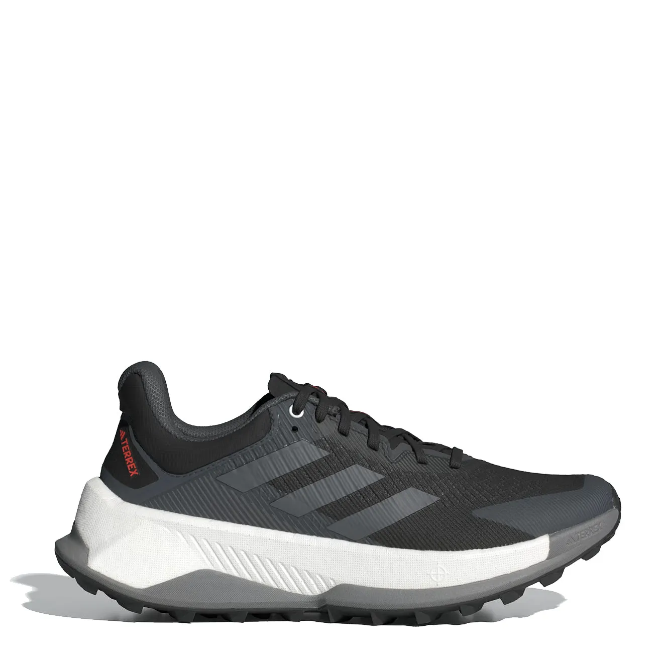 Adidas Terrex Soulstride Ultra Trailrunning-Schuhe Kernschwarz / Grau Vier / Impact Orange