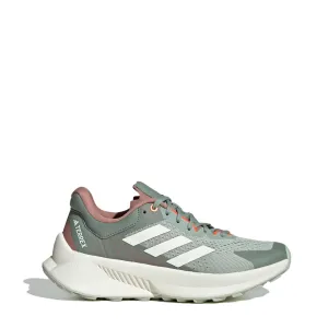 Adidas Terrex Damen Soulstride Flow Trail Running Schuh Leinen Grün / Off White / Silber Grün