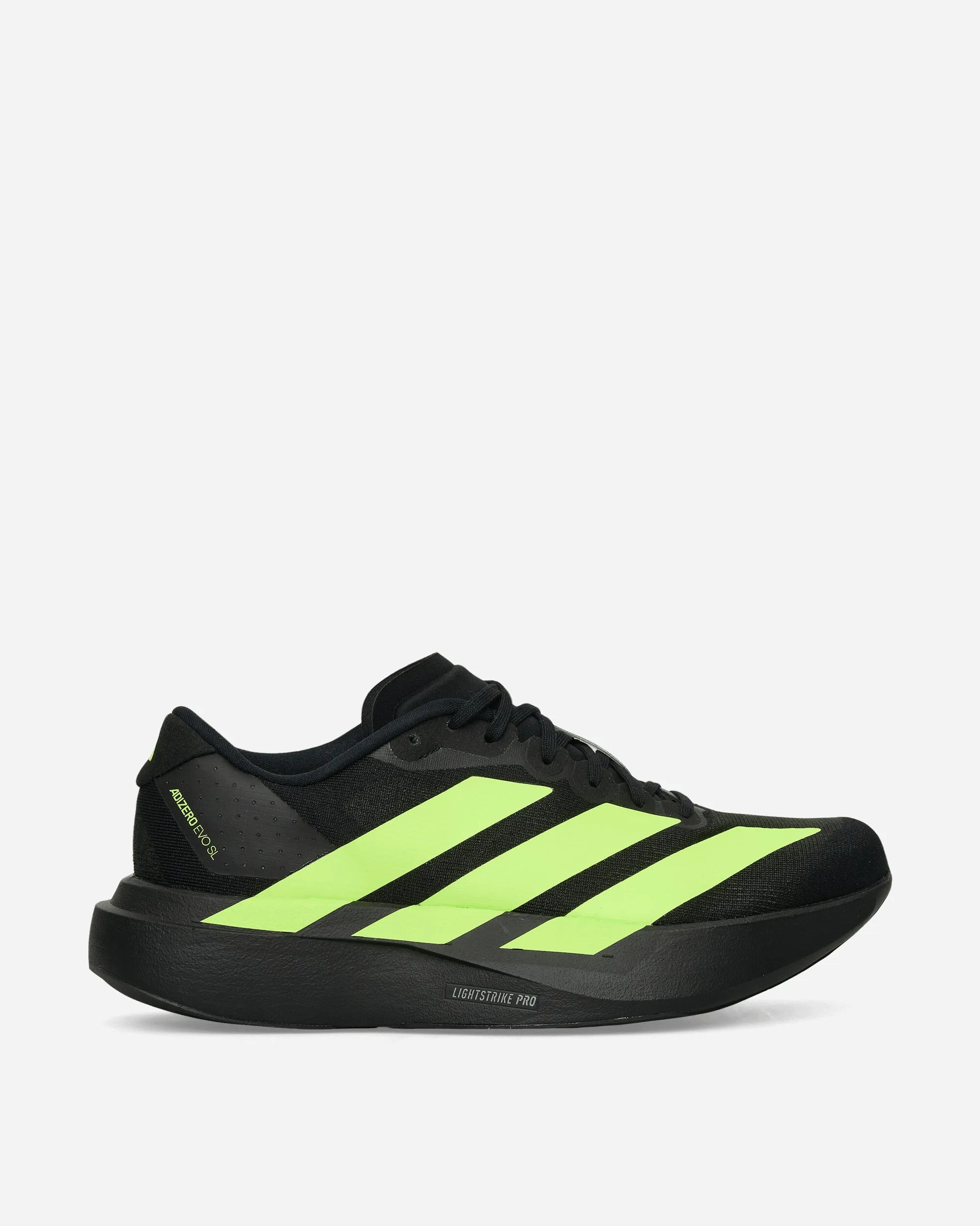 Adizero EVO SL Sneakers Kernschwarz / Klar Zitrone