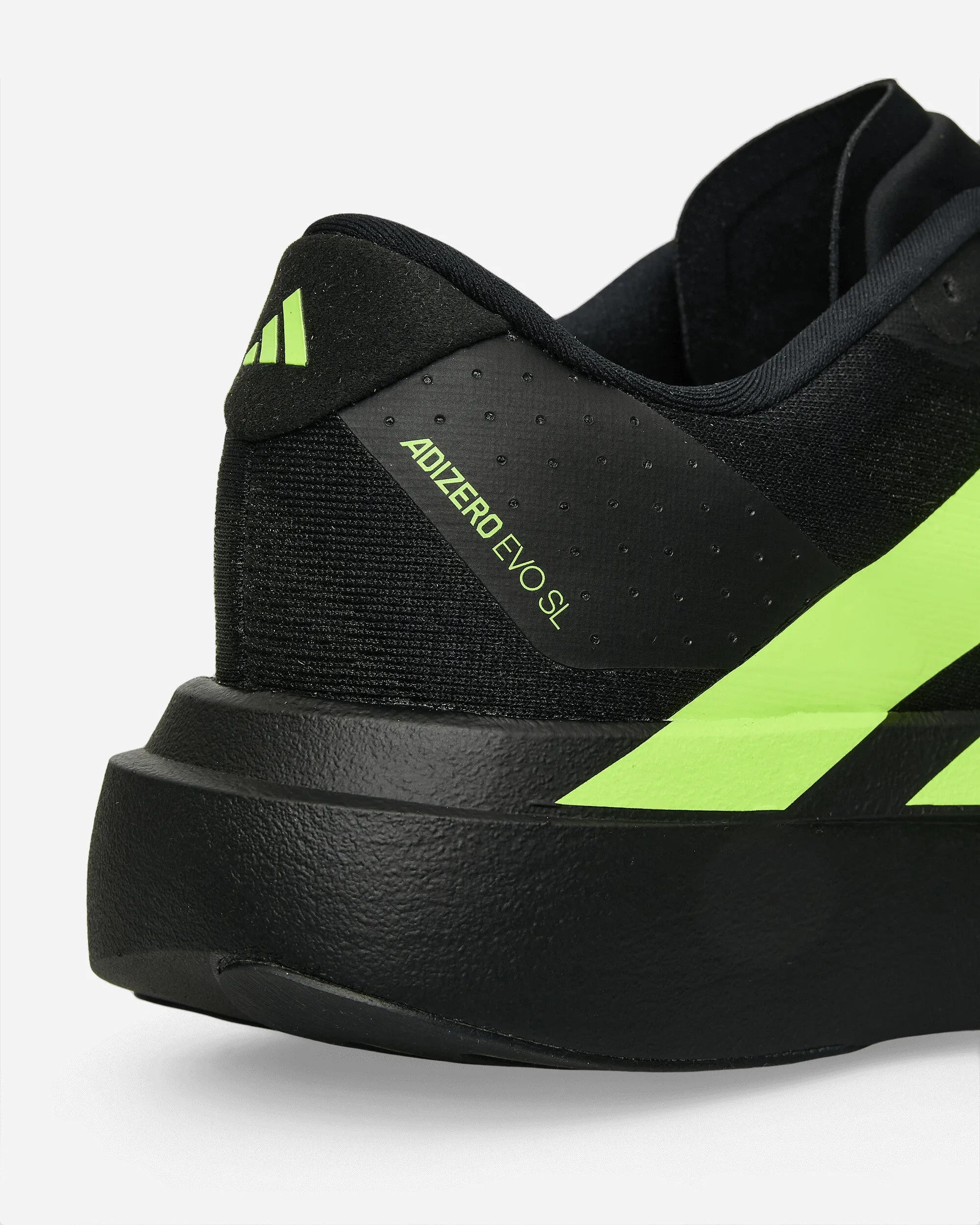 Adizero EVO SL Sneakers Kernschwarz / Klar Zitrone