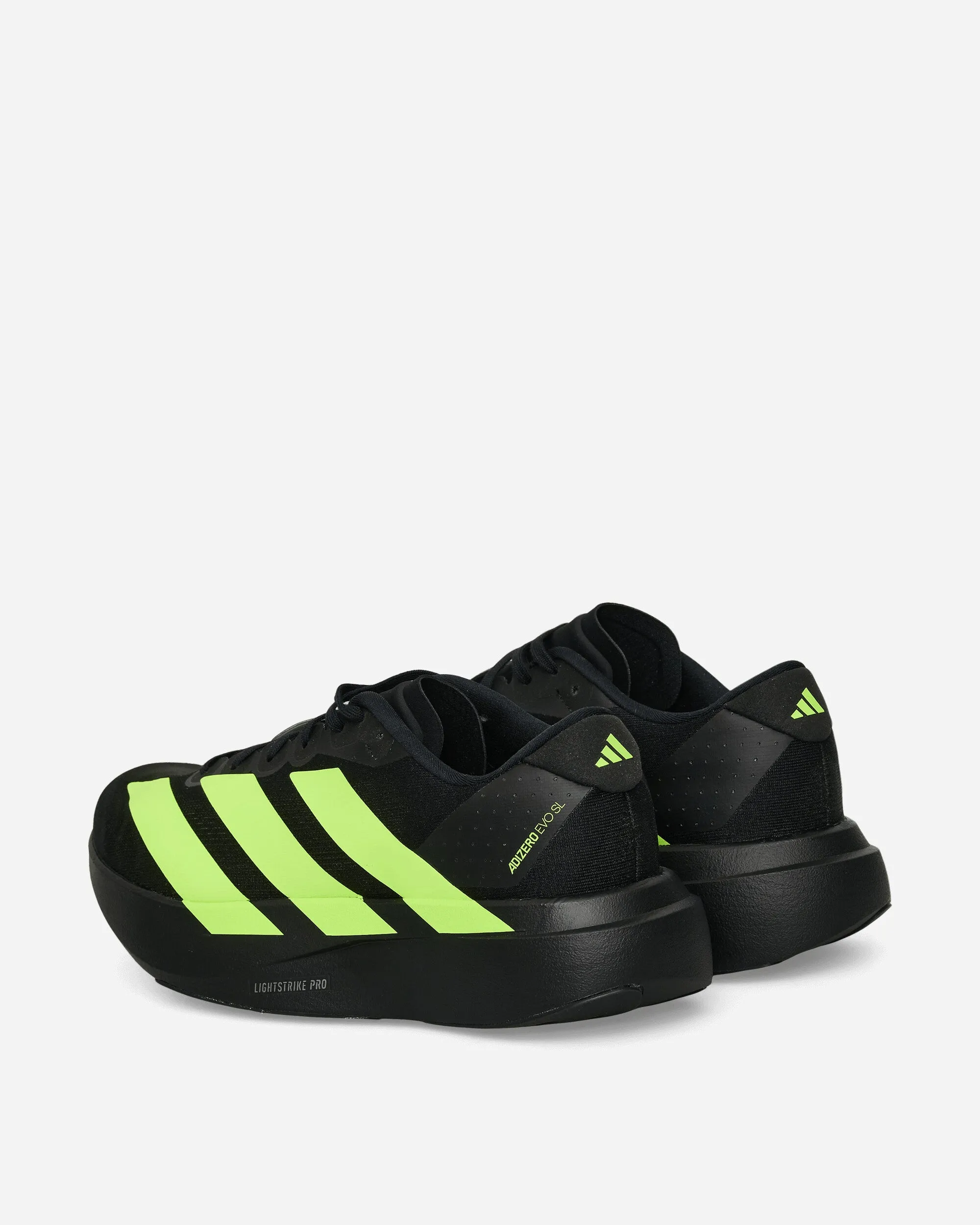 Adizero EVO SL Sneakers Kernschwarz / Klar Zitrone
