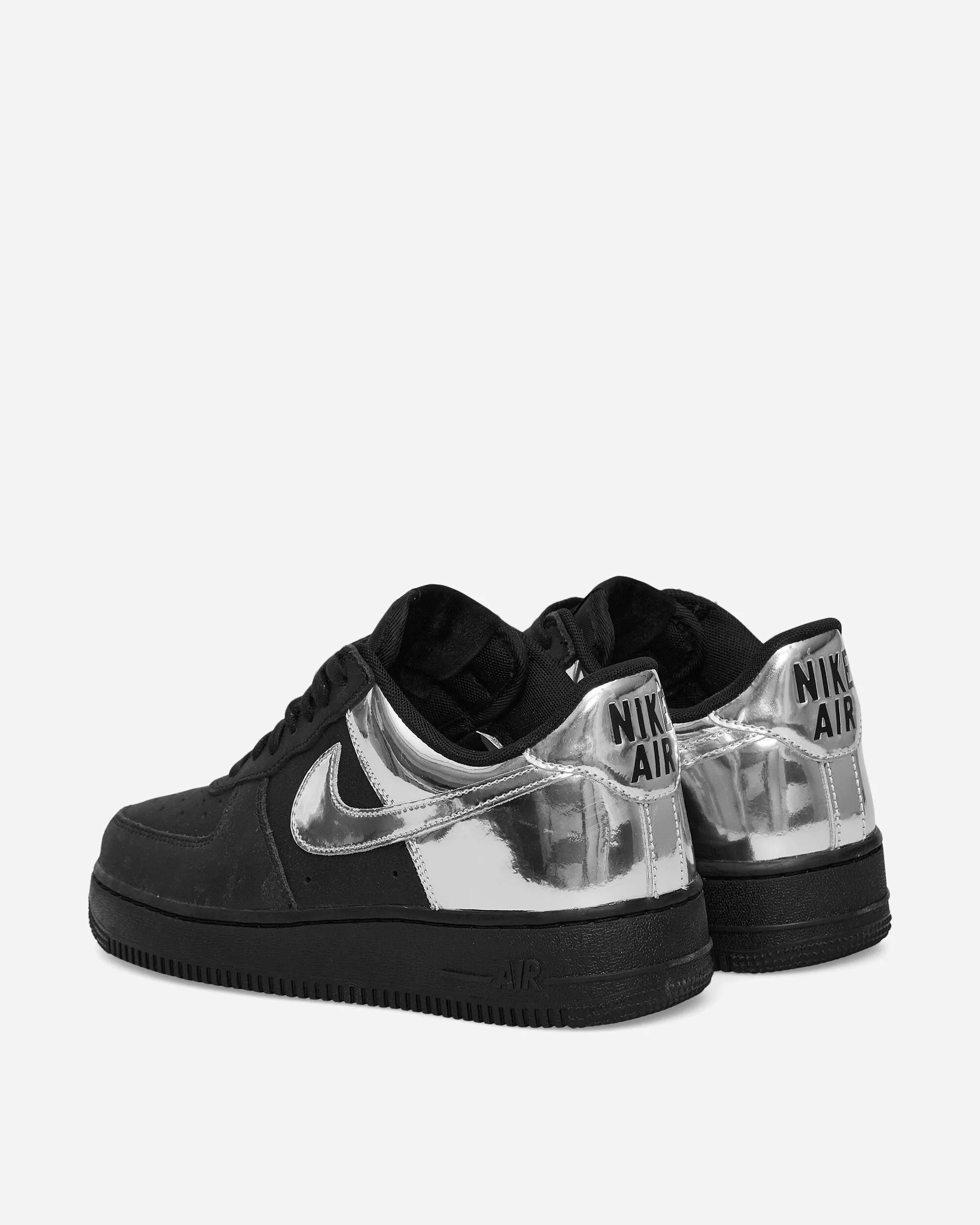 Air Force 1 Low Sneakers Schwarz / Metallic Silber