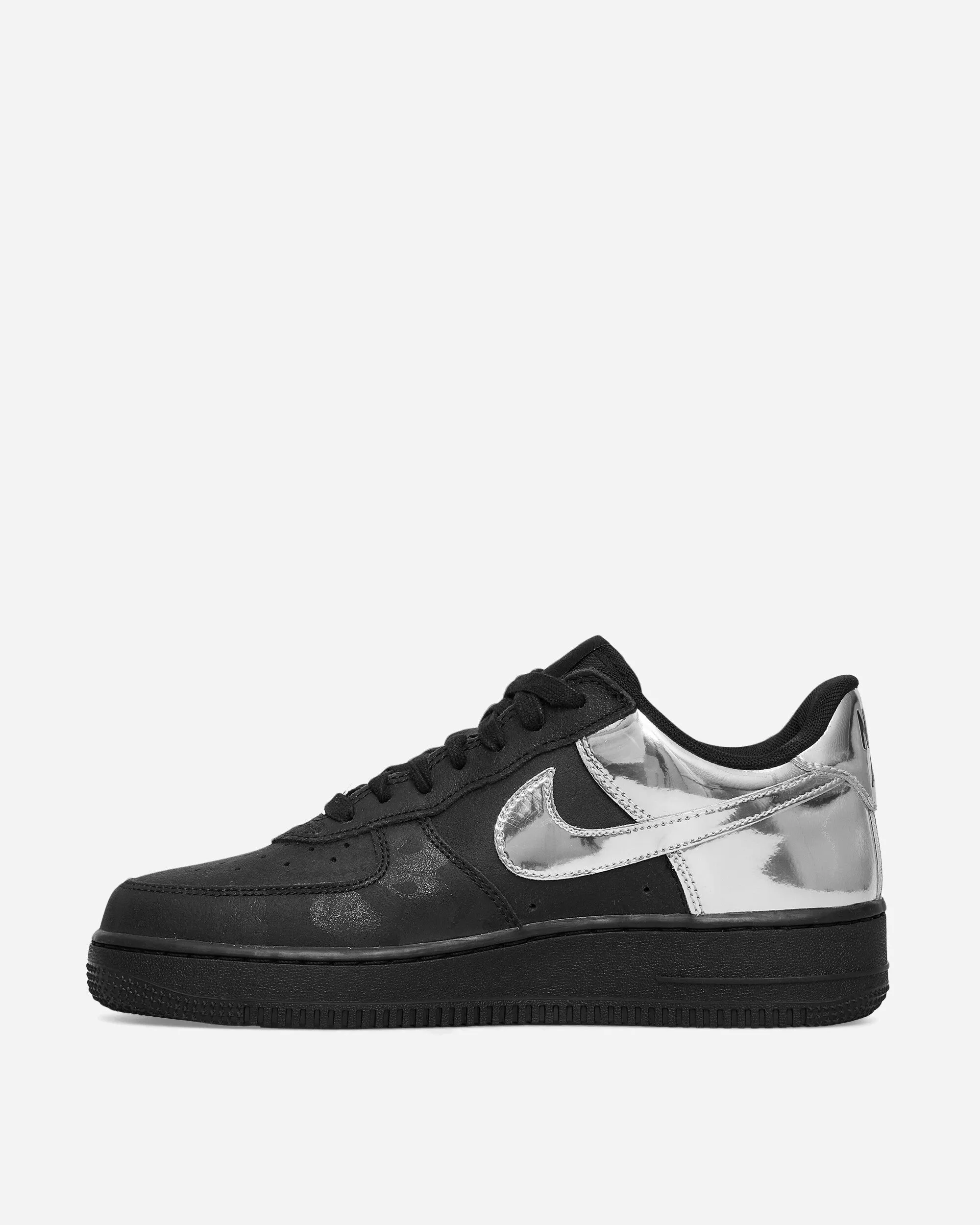 Air Force 1 Low Sneakers Schwarz / Metallic Silber