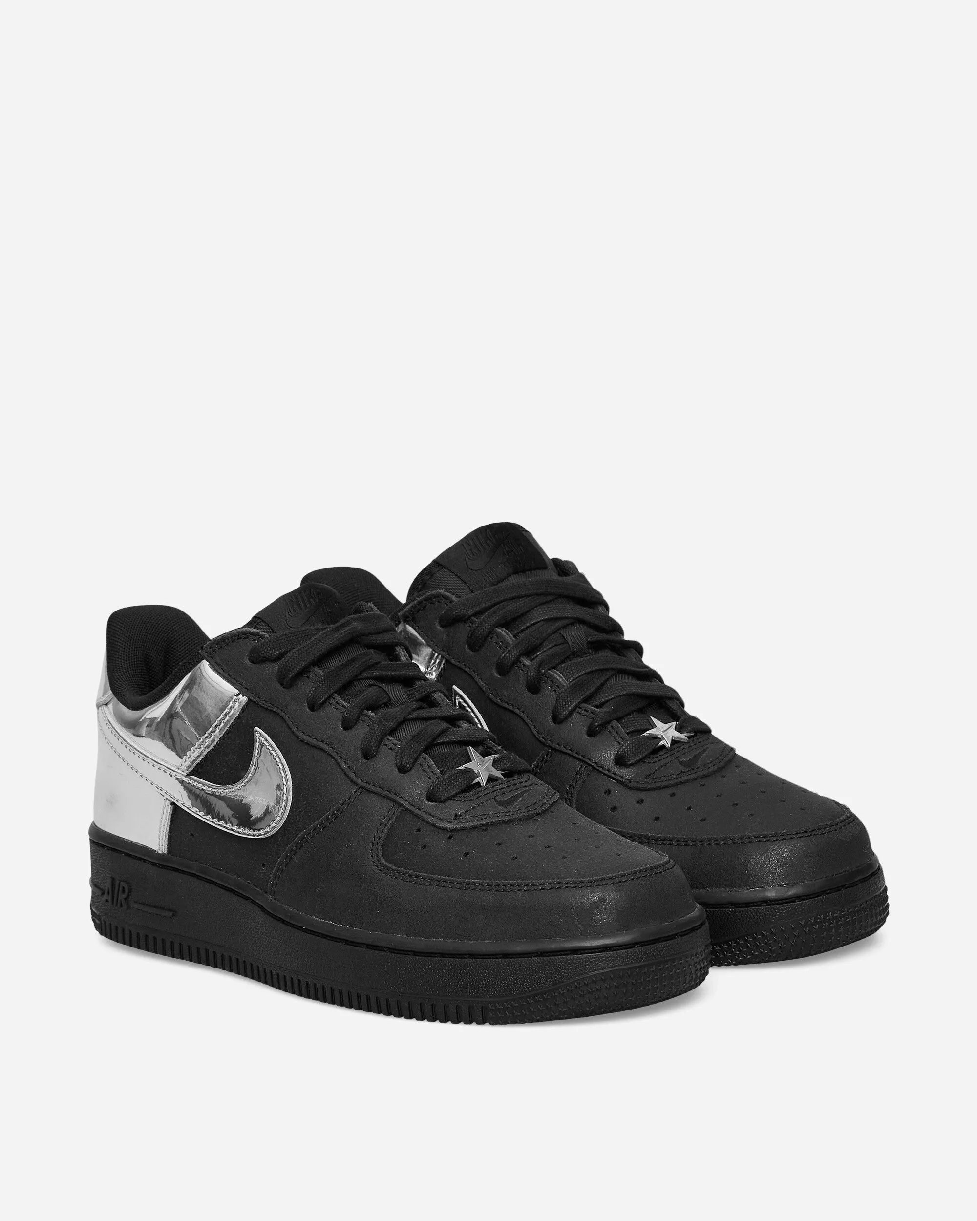 Air Force 1 Low Sneakers Schwarz / Metallic Silber