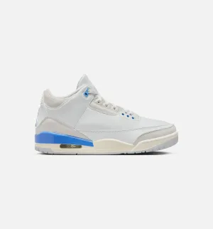 Air Jordan 3 Retro Lucky Shorts Herren Lifestyle-Schuh - Summit White/Hydrogen Blue/Legend Blue