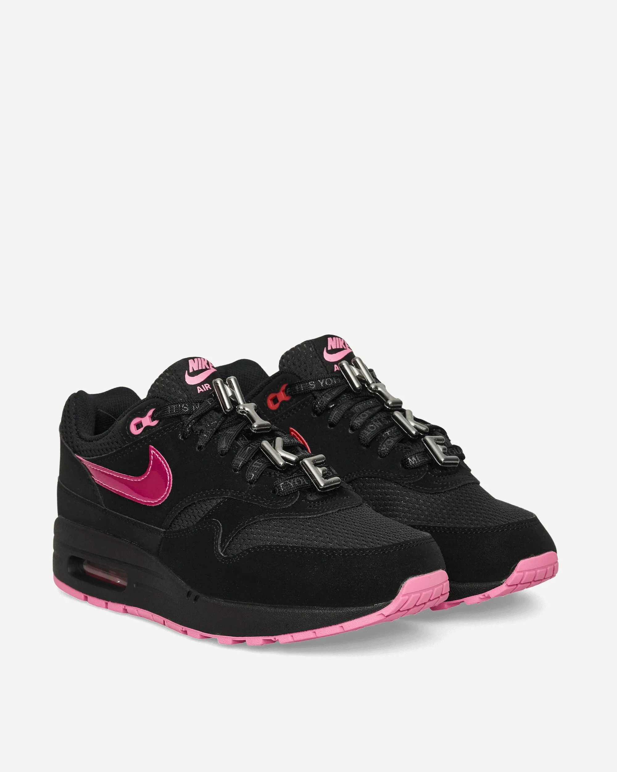 Air Max 1 Premium Sneakers Schwarz / Verspieltes Pink