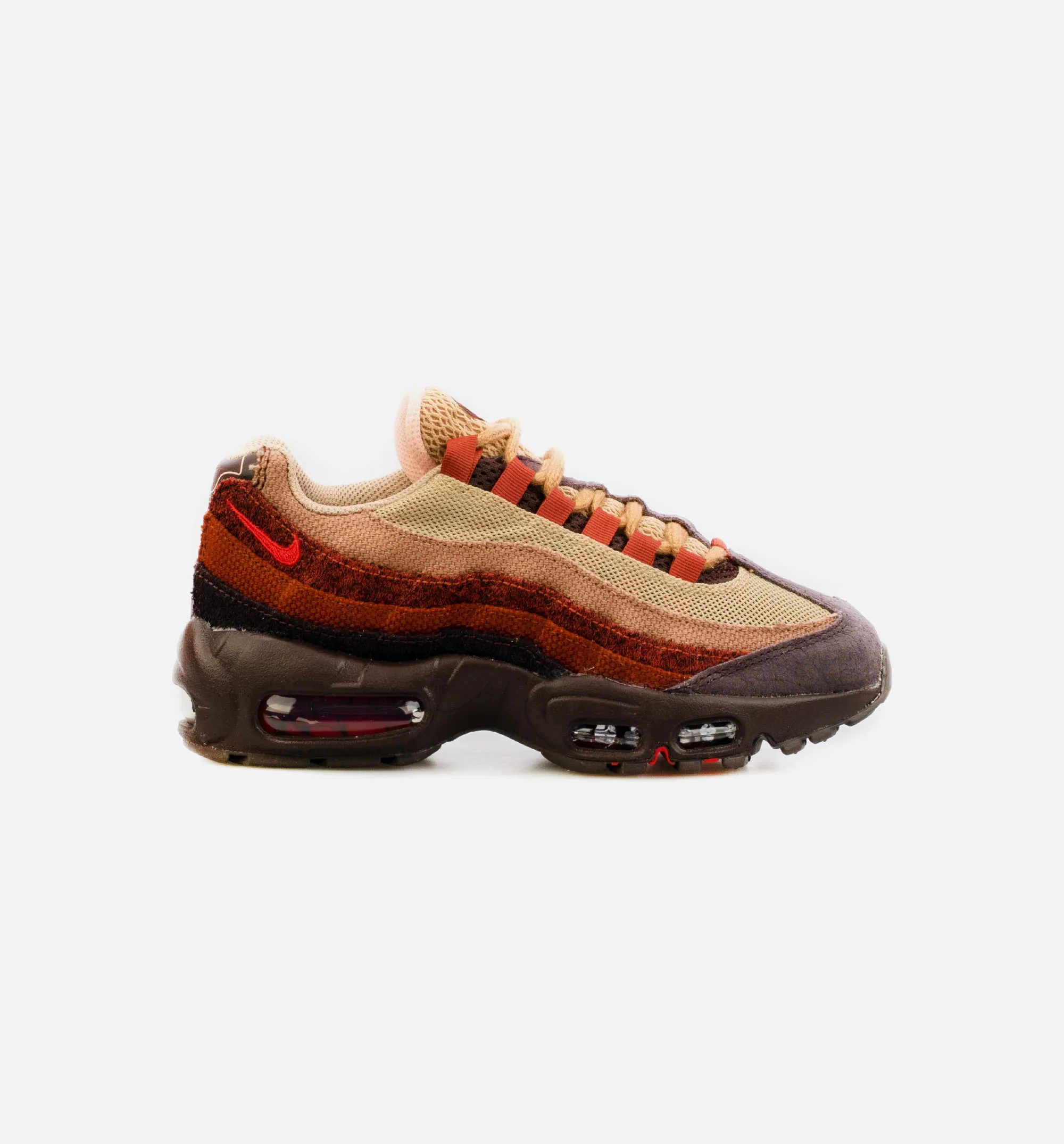 Air Max 95 Anatomie der Luft Damen Lifestyle-Schuh - Braun/Rot