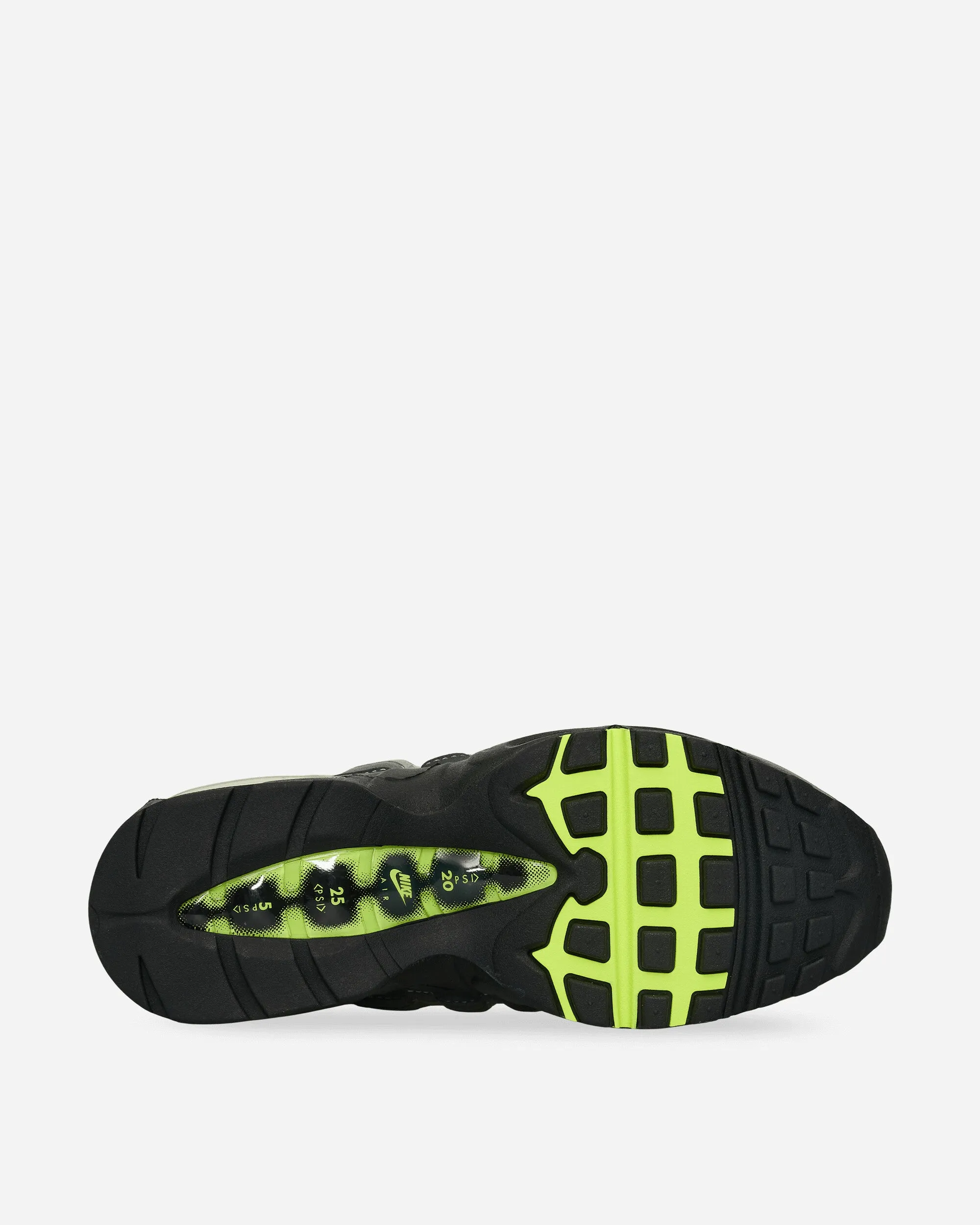 Air Max 95 OG Sneakers Schwarz / Neon Gelb