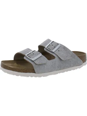 Arizona BS Damen Wildleder Metallik Slide Sandalen