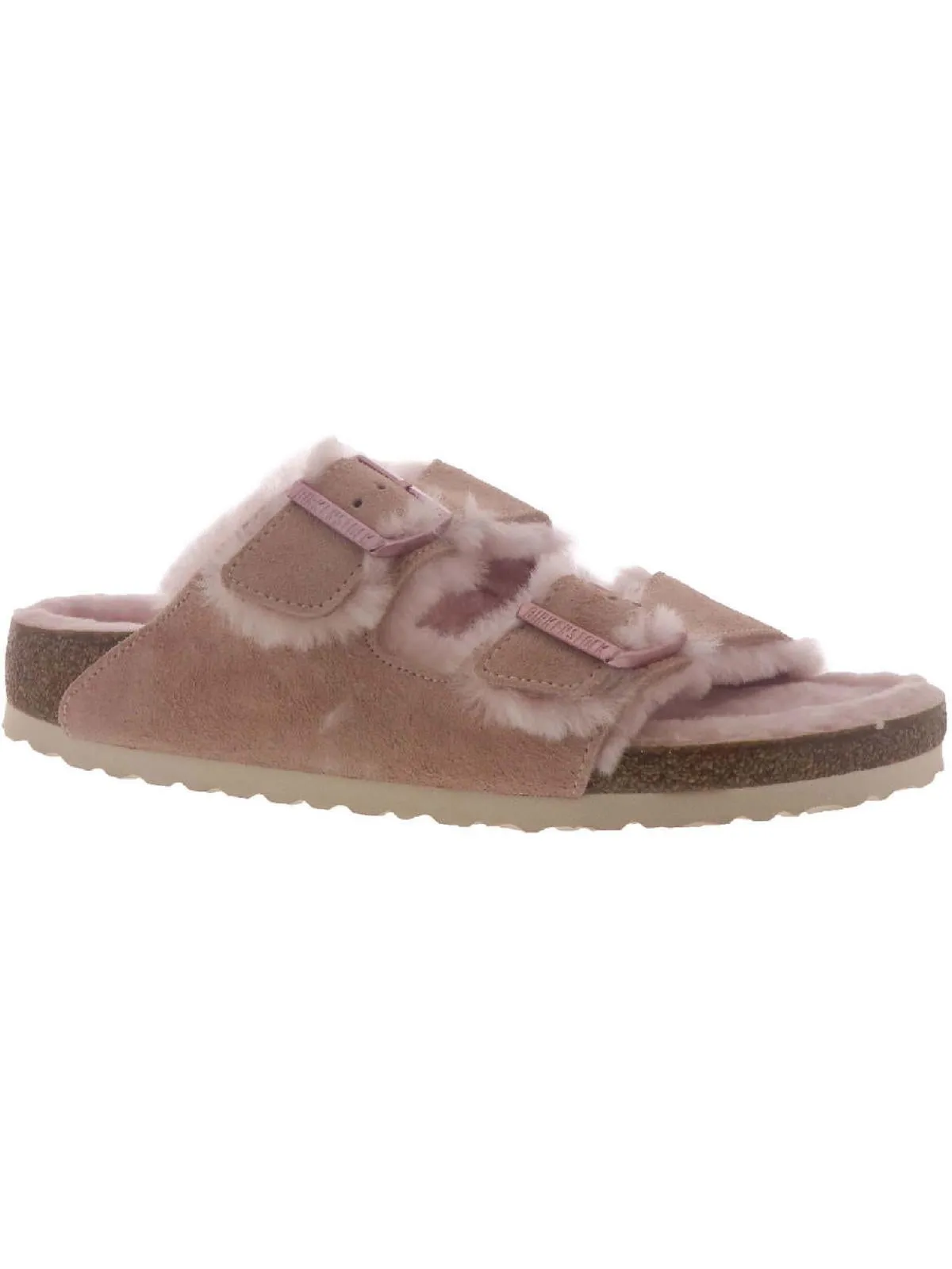 Arizona Pelz Damen Wildleder Shearling gefütterte Slide Sandalen