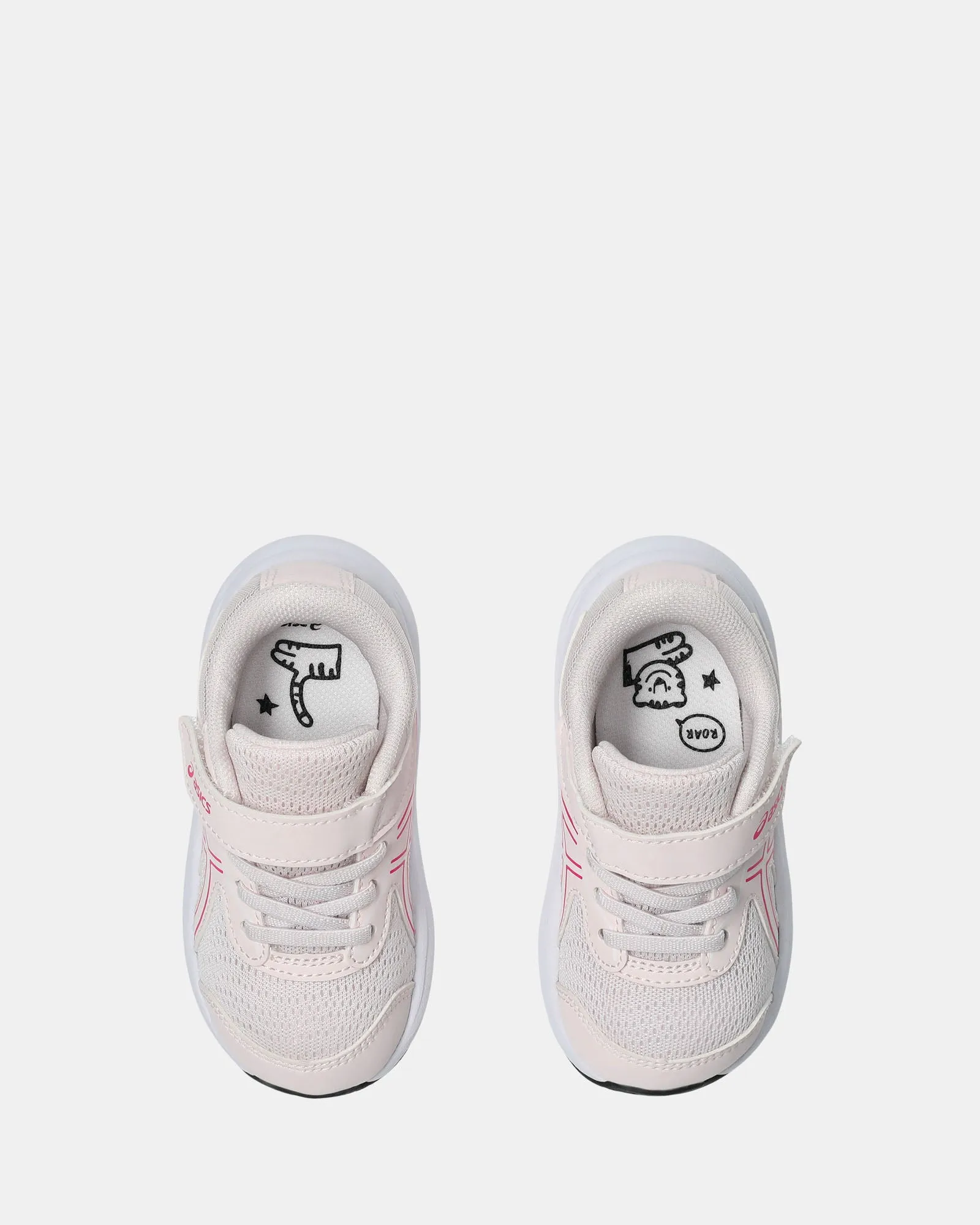 Asics Kinder-Schuhe Contend 9 für Kleinkinder in Blassrosa/Weiß