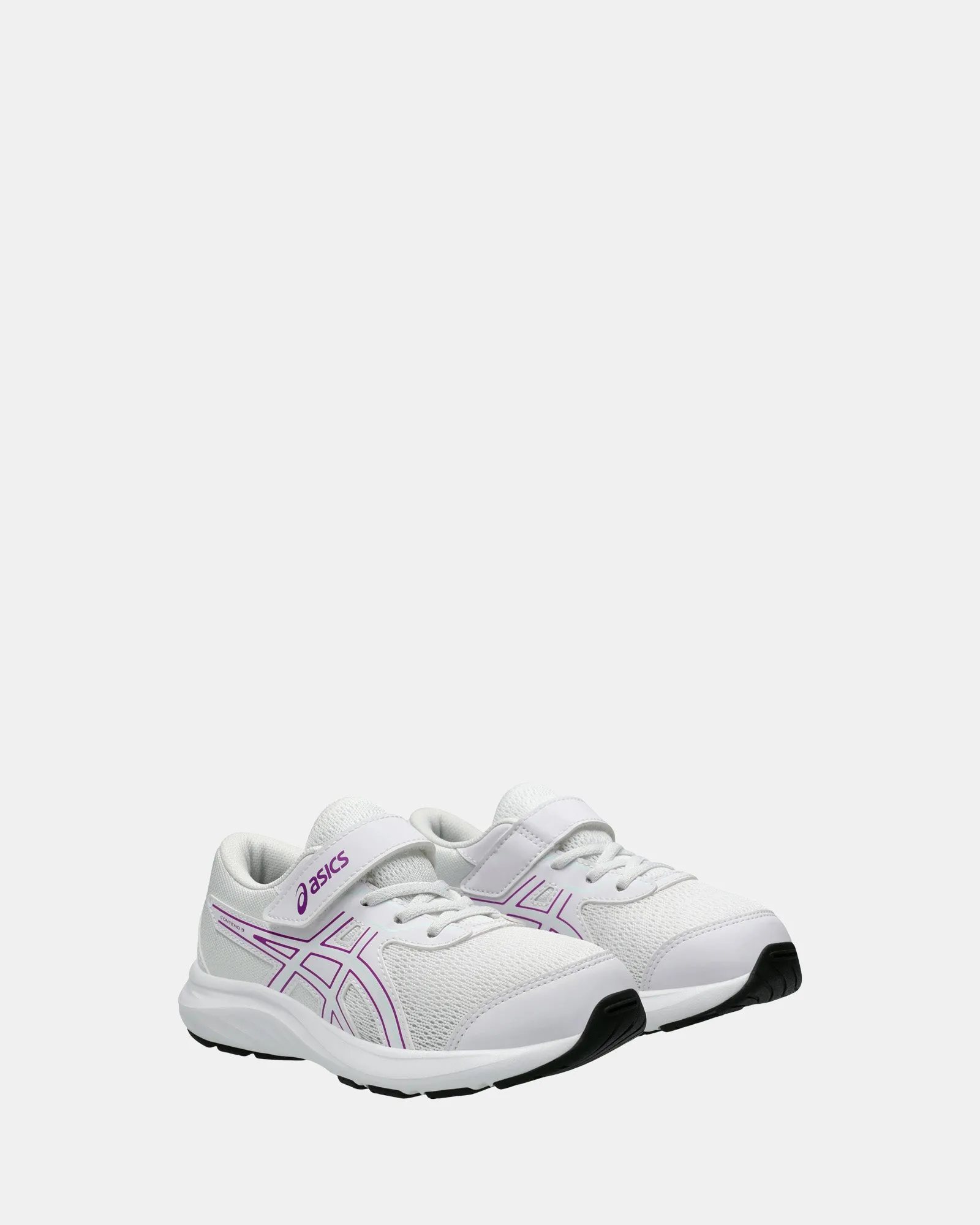 Asics Kinder-Schuhe Contend 9 Ps G Weiß/Beruhigendes Meer
