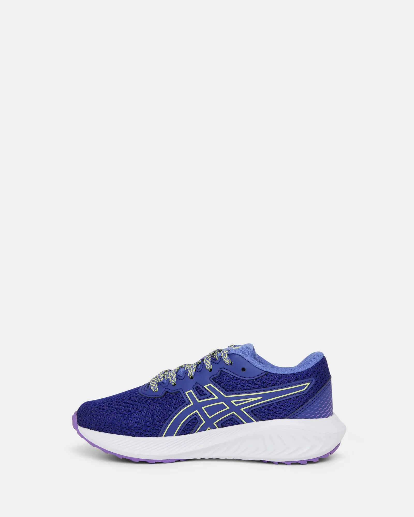 Asics Kinder-Schuhe Gel-Excite 10 Grundschule Aubergine/Leuchtgelb
