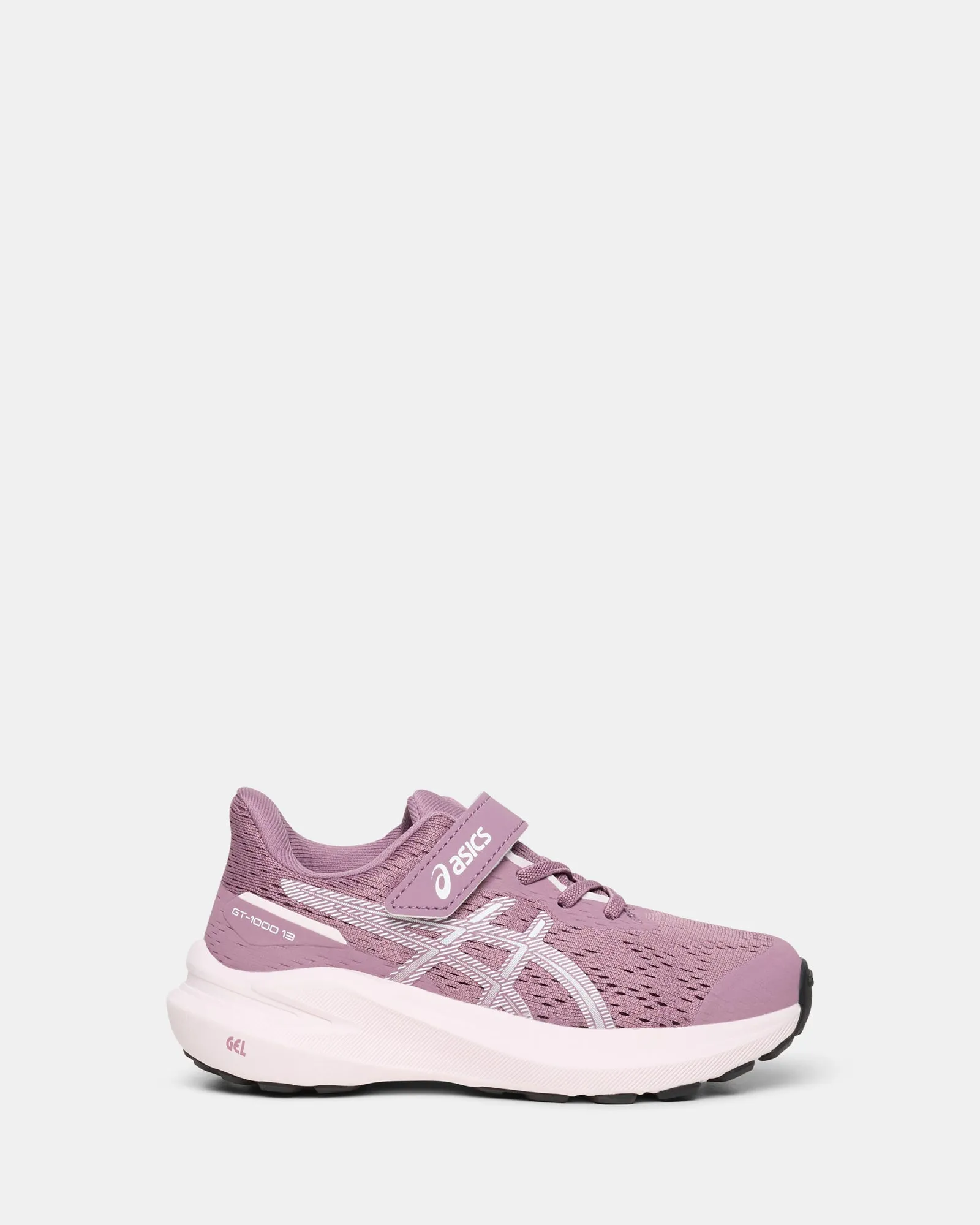 Asics Kinder-Schuhe GT-1000 13 Vorschule Staubiges Mauve/Weiß