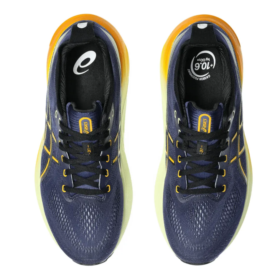 ASICS Herren Gel-Kayano 31 Laufschuhe in Indigoblau/Gunmetal SS25