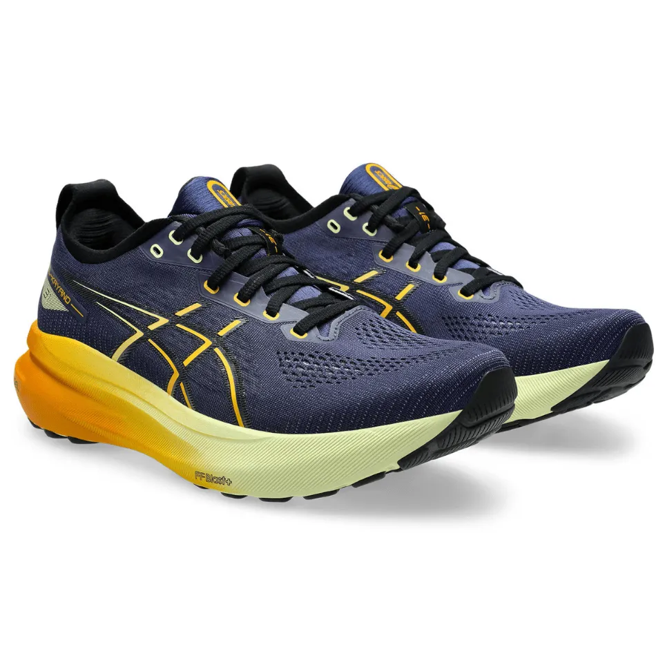 ASICS Herren Gel-Kayano 31 Laufschuhe in Indigoblau/Gunmetal SS25