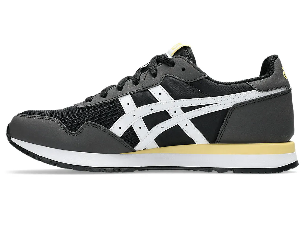 ASICS HERREN TIGER RUNNER II SCHWARZ/WEIß LAUFSCHUHE