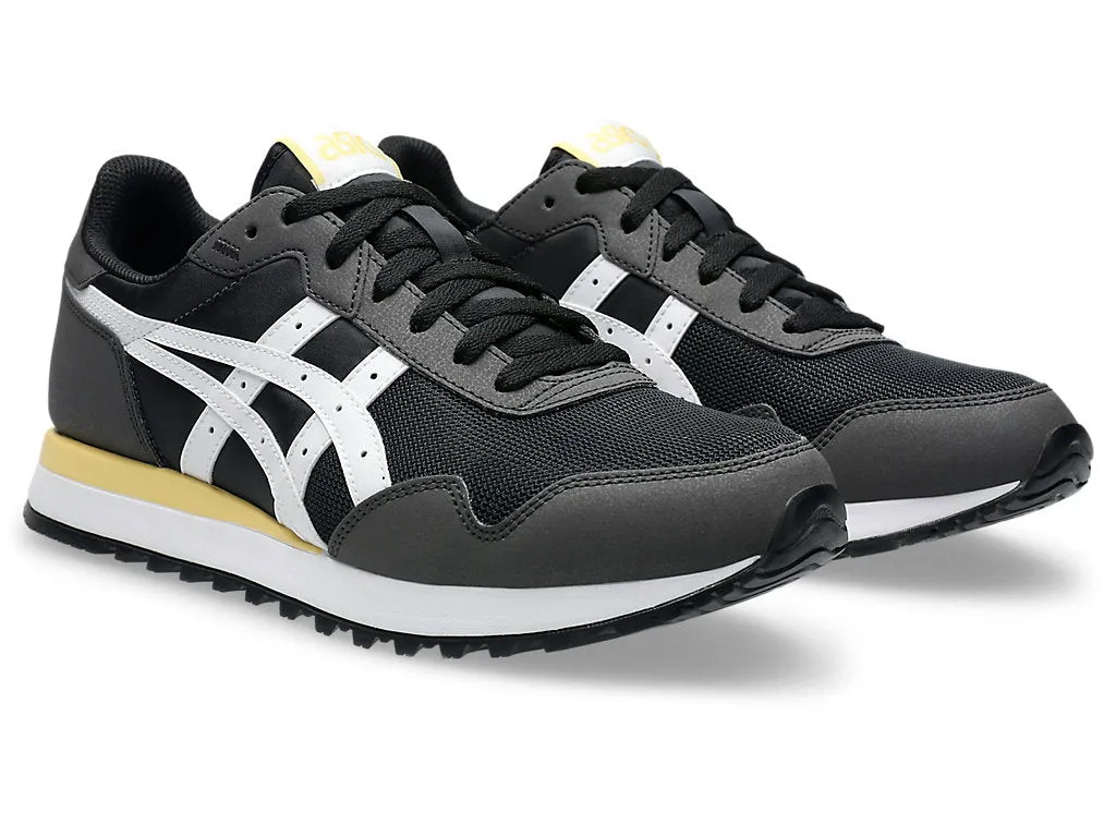 ASICS HERREN TIGER RUNNER II SCHWARZ/WEIß LAUFSCHUHE