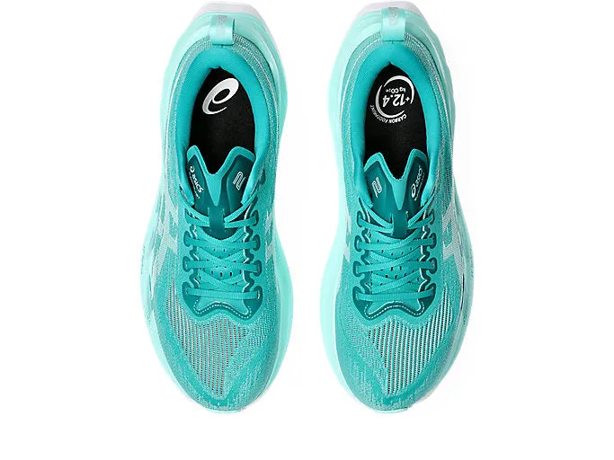 Asics Superblast 2 - Welle Teal/ Leuchtendes Minze (Unisex) Asics Schuhe