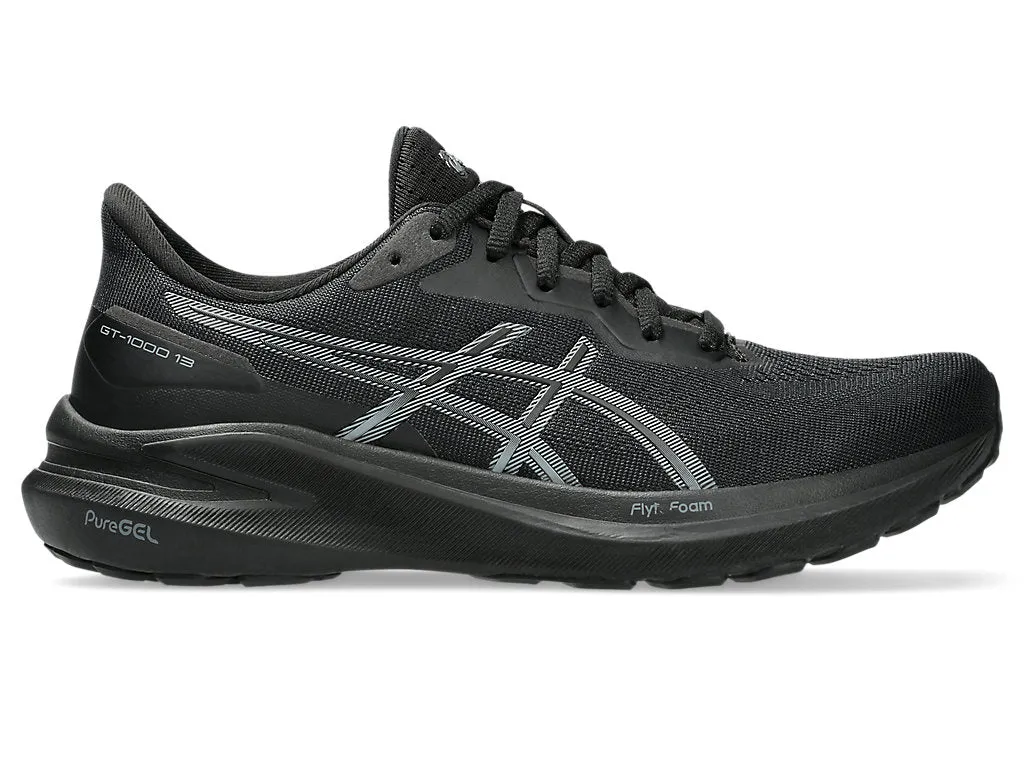 ASICS DAMEN GT 1000 13 SCHWARZ/SCHWARZ