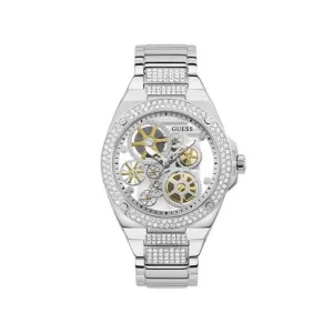 Guess Damen/Herren Silberuhren