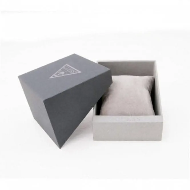 Big Reveal Herrentrend Uhr aus silberfarbenem Edelstahl GW0323G1