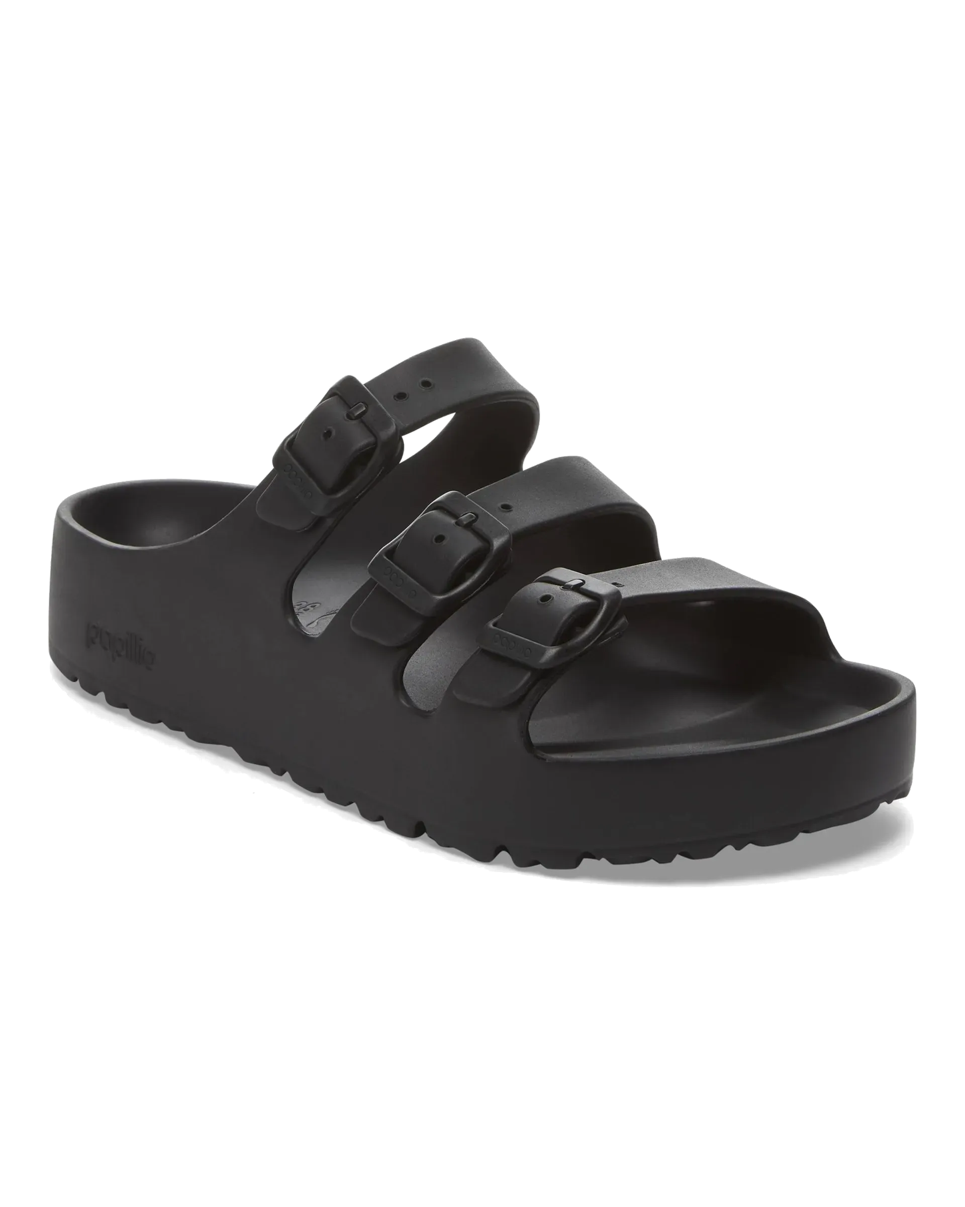 Birkenstock Sandalen Papillio Florida III Flex Platform EVA-Sandalen in Schwarz
