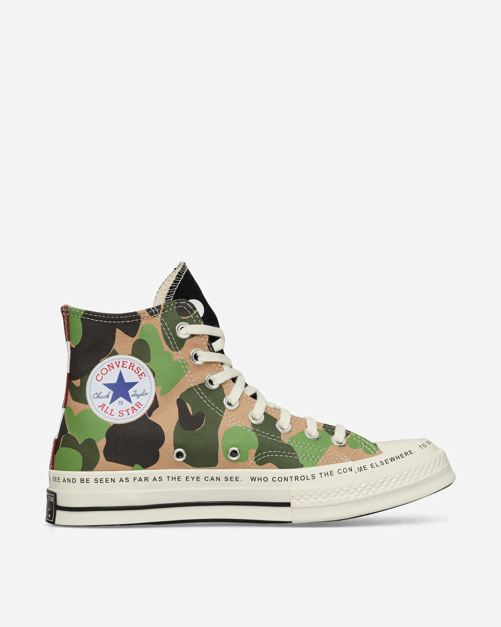 Brain Dead Chuck 70 Sneakers Silberreiher / Schwarz / Mehrfarbig
