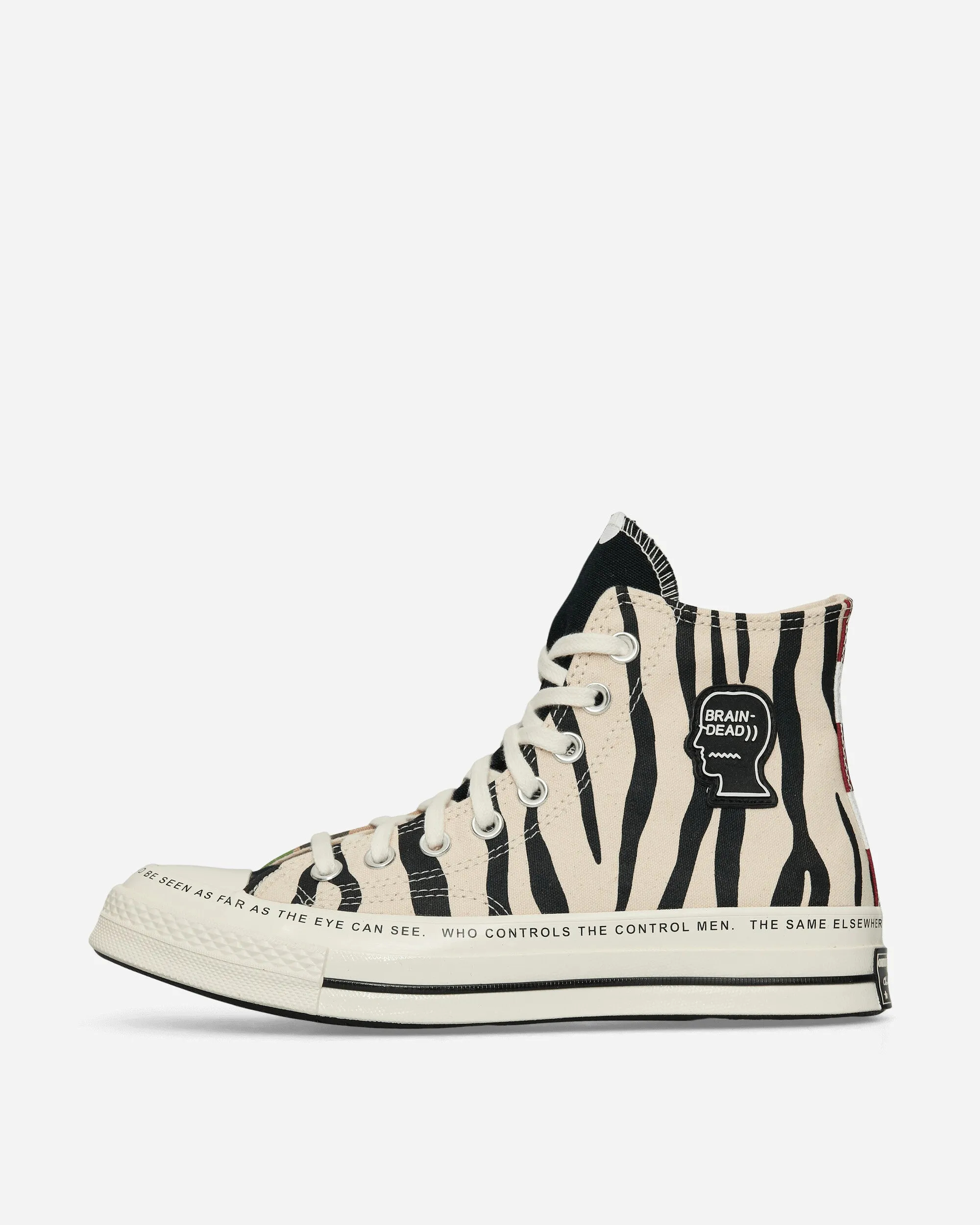 Brain Dead Chuck 70 Sneakers Silberreiher / Schwarz / Mehrfarbig