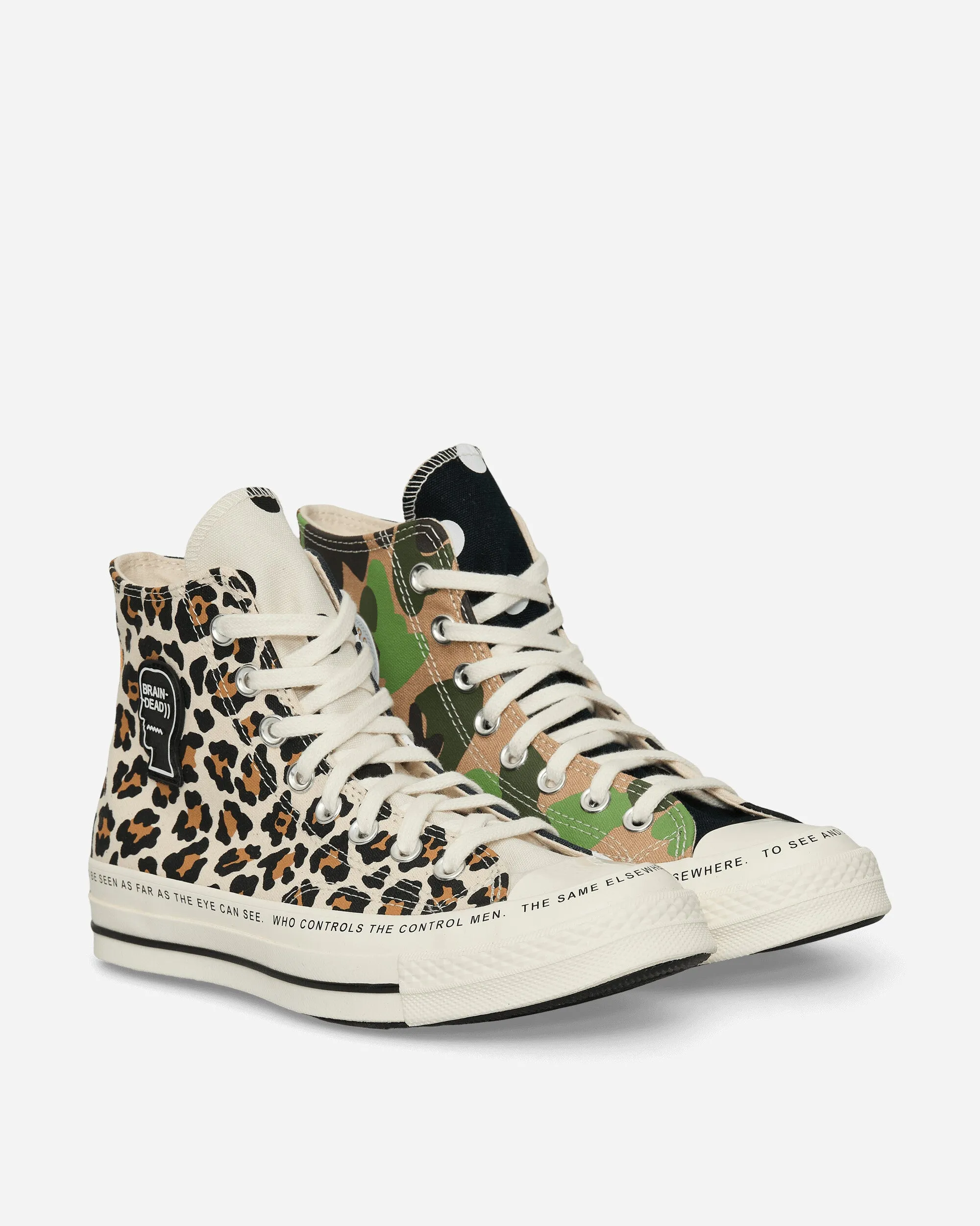 Brain Dead Chuck 70 Sneakers Silberreiher / Schwarz / Mehrfarbig